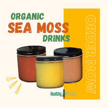 Load image into Gallery viewer, Healthy Champs Wild Crafted Jamaican Sea Moss FRESH FRUIT Drink/Gel 16oz - Healthy Champs 
