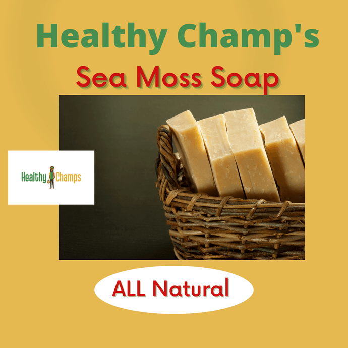 Ylang Ylang & Lemon Sea Moss Soap - Healthy Champs - Healthy Champs